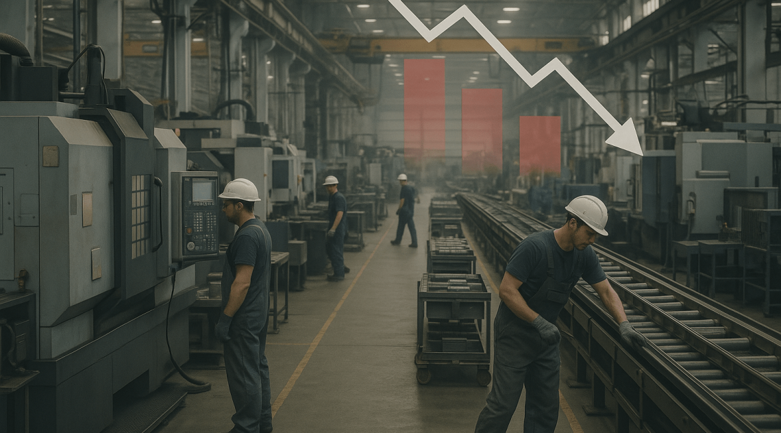KSH: Hungarian industry in a state of disarray – 2.6% decline in May